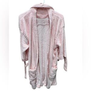 Hotel Collection Soft Pink Plush Robe ONE SIZE FITS ALL